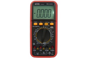 MULTIMETRO DIGITAL MD 6300 ICEL