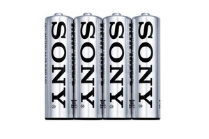 PILHA PEQUENA AA COMUM SHRINK COM 4 SUM3-NUPA4 SONY