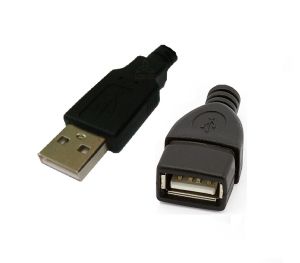 CABO EXTENSAO USB A M X A F 2.0 2 METROS C/ FILTRO PRETA